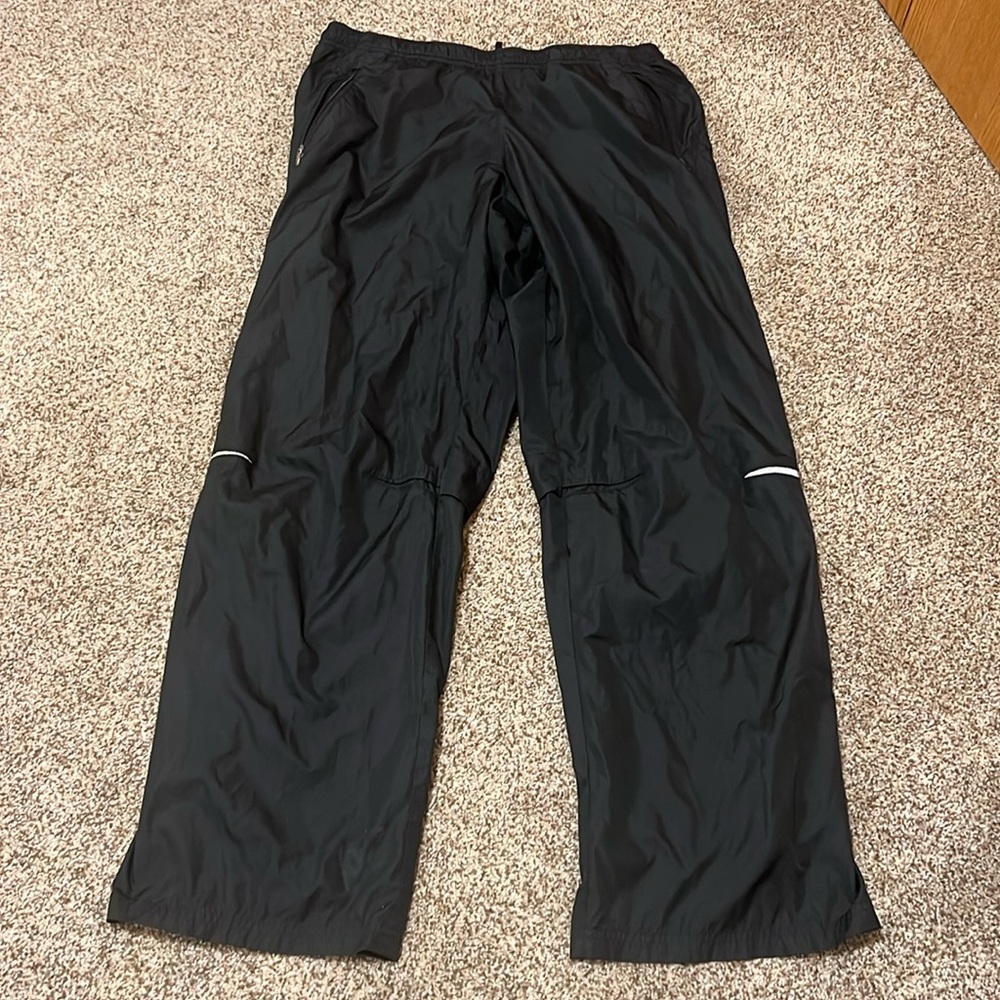 Nike Kids Black Joggers with Reflective Accents